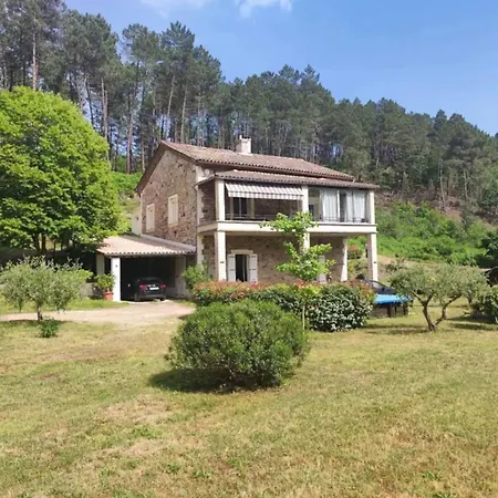 Prázdninový dům Cevennes View Retreat In Molieres-sur-Ceze